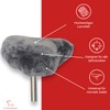 Leibersperger-Felle Bicycle Saddle Cover Made of High-Quality Lambskin Size M
