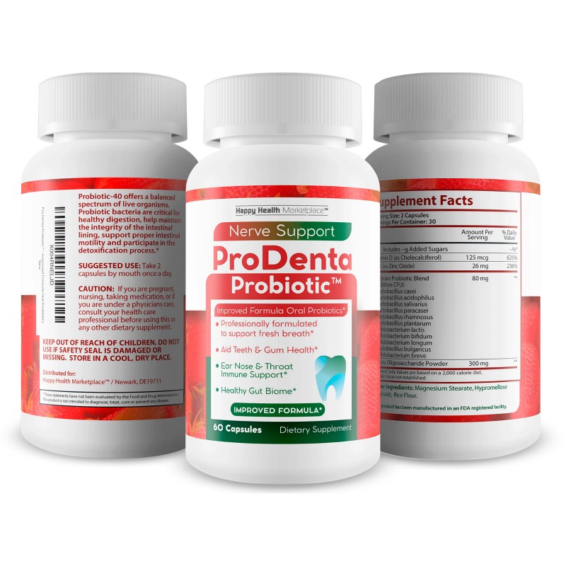 Happy Health Marketplace ProDenta Probiotic - Our Best Dental Mouth