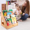 Old Canal Montessori Bookshelf for Toddlers with Handle & Anti-Tilting
