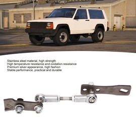 Kit de enlace de caja de transferencia, Kit de enlace de caja de transferencia Reemplazo de prueba de óxido plateado de acero inoxidable para Cherokee XJ Comanche MJ 1986‑2001