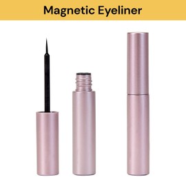 EZONEDEAL Magnetic Eyeliner and Eyelashes Kit, Magnetic Eyelashes with Eyeliner, Curly Lashes with Waterproof Texture, Easy to Wear and Reusable | Natural Look False Eyelashes - Magnetic Lashes