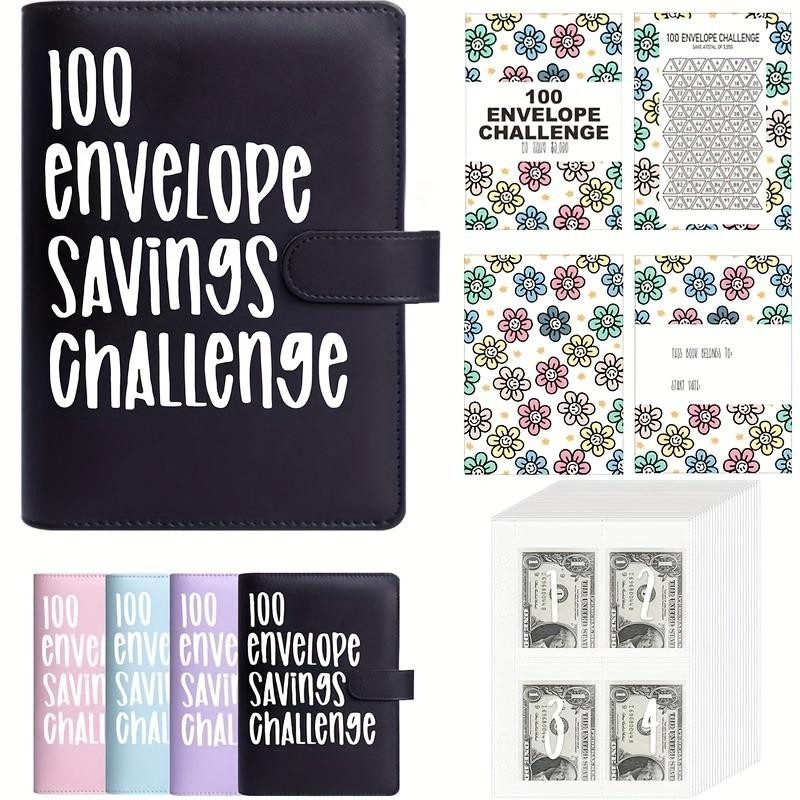 100 Envelope Saving Challenged Binder, Budget Binder, Money Saving Challenge
