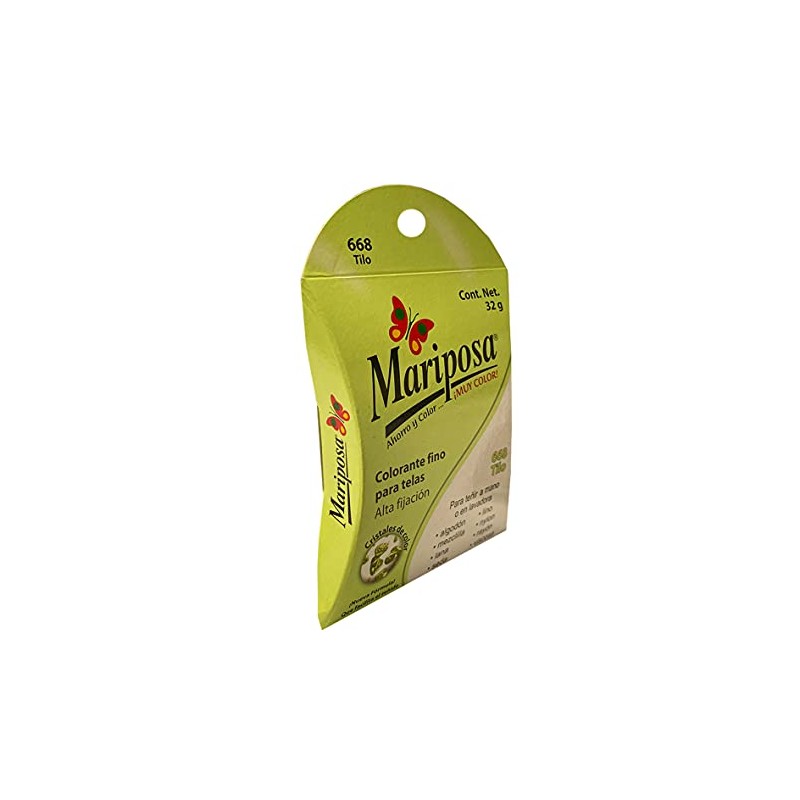 Colorante Mariposa Cristales 32 grs 668 Tilo