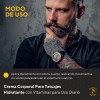 Crema Corporal Para Tatuajes Hidratante Vitamina Uso Diario