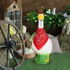 Western Cowboy Porch Goose Outfit Lawn Cement Goose Clothes Plastic