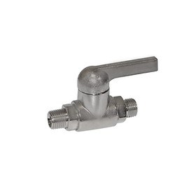 Bedford Precision 29-1570 Ball Valve, 1/4" NPS x 1/4" NPT, 250 PSI for Binks