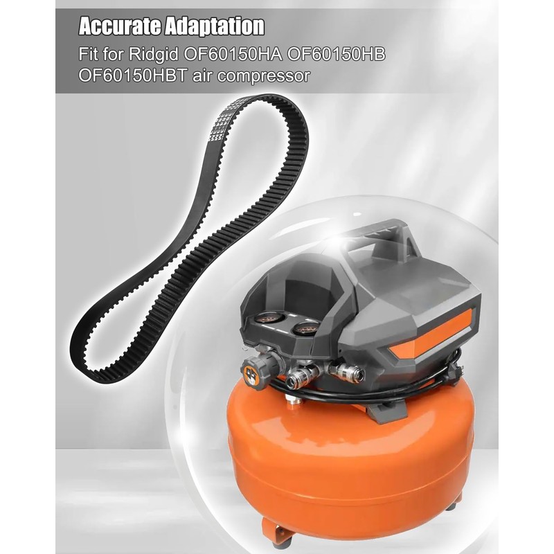TIKSCIENCE - Correa de transmisión para compresor de aire Ridgid