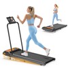 Hillhub Walking Pad Treadmill with 0-8° Incline and Handle Bar,