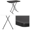 Everyday Home, Black Adjustable Folding Table