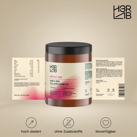 H3R Lab Hair & Skin Collagen Complex Powder - Collagen with Biotin, Zinc & Vitamin C | Beauty Complex for Skin, Hair & Nails | 120 g