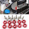 30 Pairs Car Countersunk Washers Screws M6, Anodised Aluminium Washers