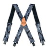 Mens Suspenders 2" Wide Adjustable and Elastic Braces X Shape