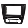 tomzz Audio 2450-025 Double DIN Radio Faceplate Compatible with Skoda