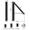 Dr.DJ Clothes Drying Rack Wall Mounted, Retractable & Foldable Clothes