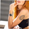 Outanaya 1pc Beautiful Women Watch Band Sparkle Watch Strap Casual
