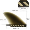 4.6 Inch / 3 Inch Surfboard Fin Soft Center Fin