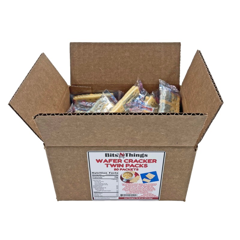 Wafer Crackers | Two Crackers per Pouch | Soup &