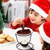 2 Pieces Butter Warmers for Seafood,Ceramic Butter Warmers for Chocolate