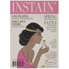 theBalm Instain Long-Wearing Powder Staining Blush - Lace Bright Pink