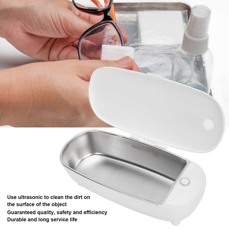 Ultrasonic Cleaning Machine for Glasses Jewelry Cleaner MK‑186pro 450ml 18W