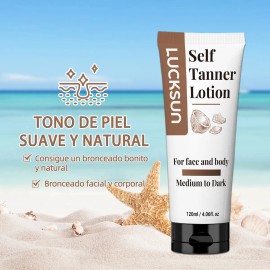 Loción Autobronceadora Spf 30+ Protección Bronceadora Hidrat