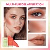 Yeweian Soft Creamy Blush Stick, Multi-use Makeup Blush Stick for