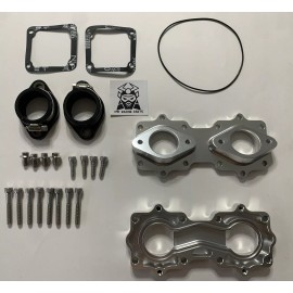 IMP RACING PARTS BILLET INTAKE MANIFOLDS KIT 33, 34, 35 & 36 DUAL CARBURETORS YAMAHA BANSHEE 350