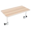 Headery Wheelchair Tray Table, 22.4 * 12in Wood Portable Food