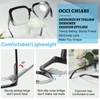 OCCI CHIARI Funky Womens Reading Glasses 2.75+ Large Head Readers