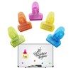 Leddy Living Pack of 5 Multicolor Magnetic Clips Clip Hook