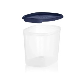OneTouch Tupperware One Touch Fresh 4.5 Cups Oval Navy Lid New
