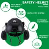 LOHASTAR Safety Hard Hat with Visor and Hearing Protection Vented