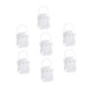 Kisangel 7Pcs Portable Pacifier Storage Box Dust Container for Accessories
