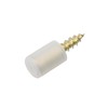 WDONAY 20PCS Shelf Pegs Self Tapping Cabinet Screws Self Drilling