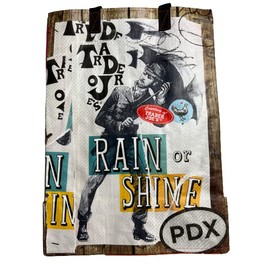 Portland OR Trader Joe's bag ECO Friendly reusable shopping grocery tote