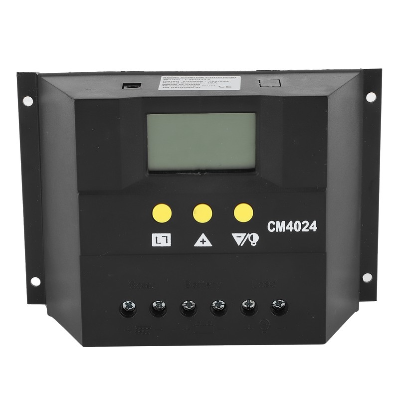 12V 24V 40A Solar Charge Discharge Controller LCD Display PWM