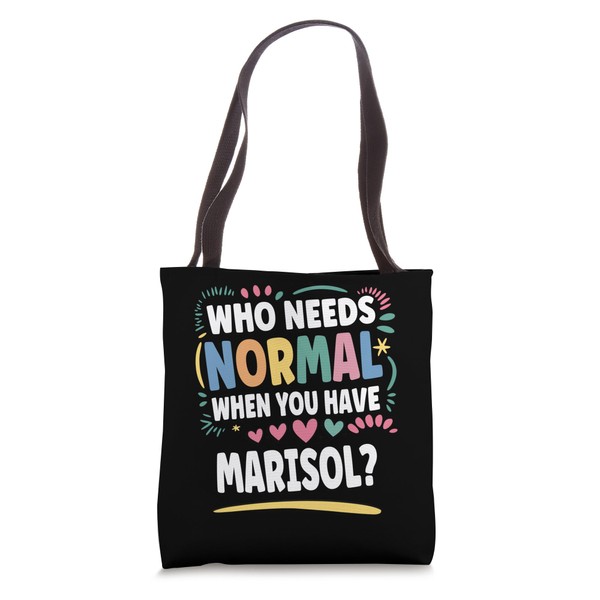MARISOL Personalized Name Funny Cute Custom MARISOL Name Tote Bag