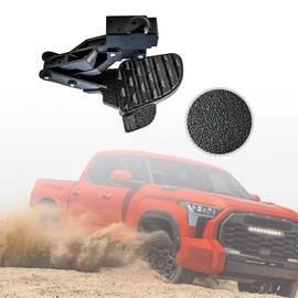 WANGDUOYU Truck Bed Step Retractable Rear Bumper Step Compatible with Tundra 2022-2023， Folding Tailgate Step with Explosion-Proof Coatings (Tundra 2022-2023)