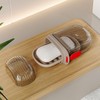 Portable Travel Soap Holder Case with Bar Soap Tray and
