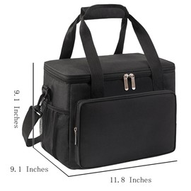 FAVORTALK Insulated Lunch Bag Big Capacity Cool Bag for Work Lunch Cooler Bag Adults Water-Resistant Thermal Leak-Proof Lunch Organizer for Men Work Picnic Insulated Lunchbag for Women Men, B33407