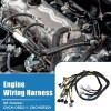 Unbranded Tucked Engine Wire Harness For 1992-2000 Honda Civic Integra