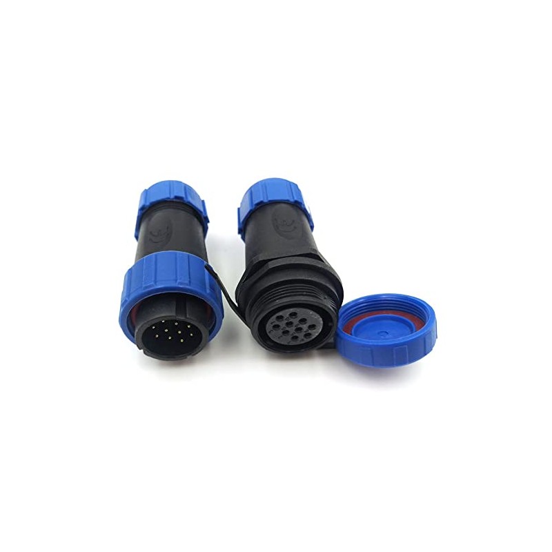 SZJELEN SP21 2Pin-12Pin Panel Mount Aviation Cable Connector Plug Socket,Waterproof