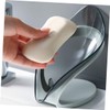 NOLITOY Leaf Soap Holder 2pcs Set Self-Draining Soap Dish for