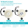 WR60X35365 Evaporator Fan Motor for GE Freezer,Replaces WR60X27189