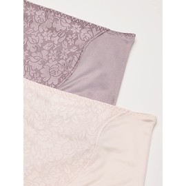 Bali Women’s Shapewear Double Support Light Control Brief with Lace Fajas 2-Pack DFX372