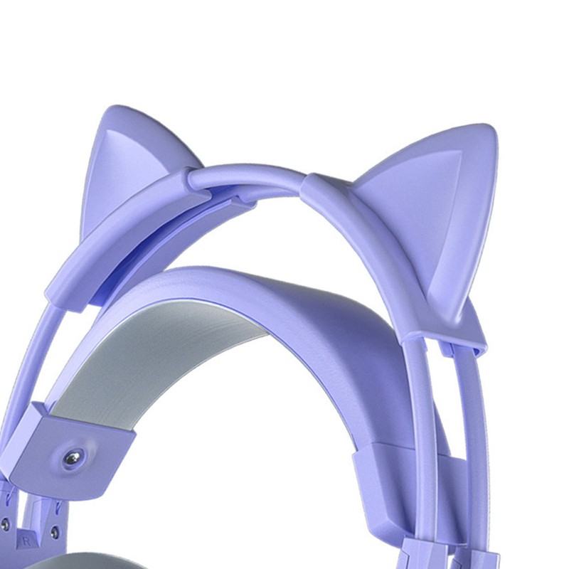 Cat Ear Headphones with Noise Reduction Mic for Girls All