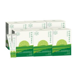 Bareun 건강한약속바른 바른 저분자 푸른 매실 효소 30포x6박스(총 180포) Healthy Promise Right Low-Molecular Blue Plum Enzyme 30 Packs x 6 Boxes (Total 180 Packs)