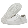Hey Dude Wendy Slub Canvas White, Women 22 MX