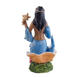 DRW Yemaya Figur mit Stern, Kunstharz, 17 cm