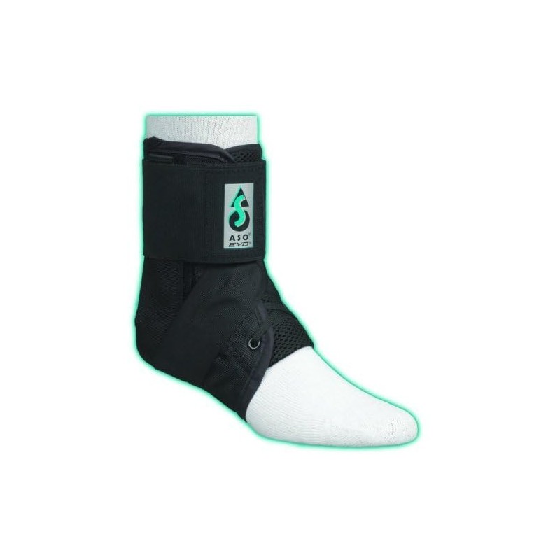 ASO EVO Ankle Stabilizer Support Black Large
